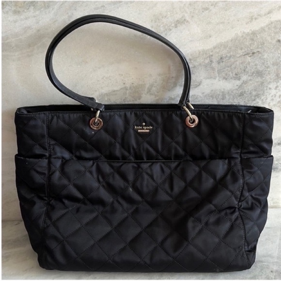kate spade Handbags - Kate spade black diaper bag